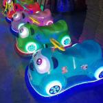 Hansel amusement theme park plastic mini animal bumper car for children