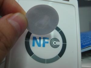 China PET NFC Tag Stickers Adhesive RFID Tags Label 6 DIfferent Colors Alarm Clock Control All P on sale