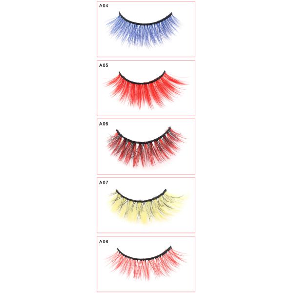 Wholesale Full Strip Lashes Fluffy 3d 5d Mink Eyelashes Packaging Cases 25mm Mink Eyelash