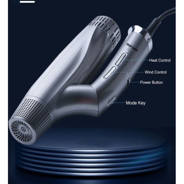Powerful 1600W AC Motor Electric Hair Dryer Positive & Negative Ion With Diffuser