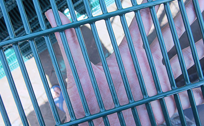 mesh fence panels NYLOFOR 3D FENCING PANELS