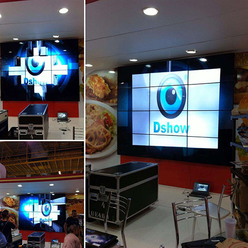 Original LG 65 Inch HD 500 Nits LCD Video Wall With Hydraulic Support