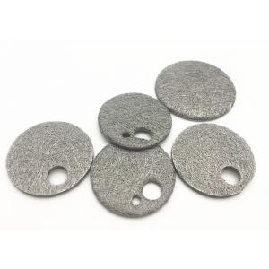 2 Holes Round Sintered Mesh Screen 1200*1500 Size 33.4MM High Permeability