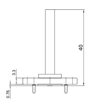 33-50GHz WR-22 WAVEGUIDE LOAD VN-WGLD-3350-WR22