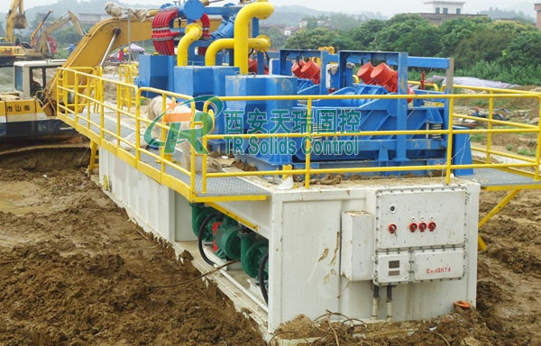 500GPM Trenchless Mud System Drilling Rig Horizontal Directional Drilling Operation