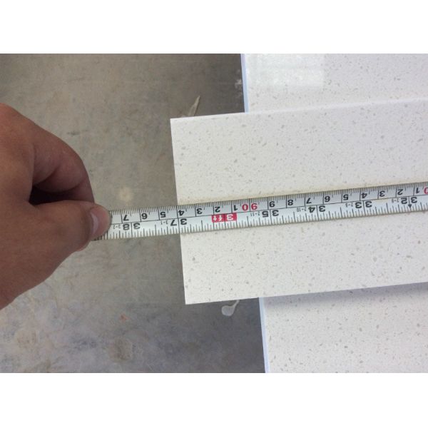 Quartz Engineered Vanity Tops Acid Resistance For Home/ Hote 3200*1600mm Size