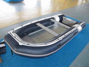 China PVC 470cm inflatable dinghy Easy Take Against Abrasion With Foot Pump for water racing on sale