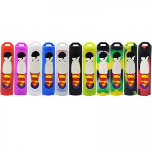 China Elastic Vape Pen Silicone Case Protection One 18650 Battery on sale