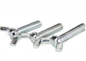 China Square Wing Screws Stainless Steel 304 DIN318 Edged Wing Bolts Toggle Bolts on sale