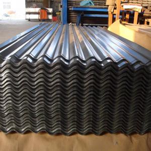 China Z100 Iron Galvanized Sheet Metal Roofing Corrugated Gi on sale