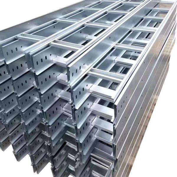 Hot Dipped Galvanized Cable Ladder 300mm High Voltage
