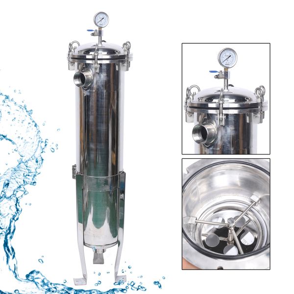 62KG Capacity 304 Stainless Steel Bag Filter Vessel for Residential Applications