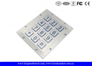 Wholesale IP68 Hyper Ruggedized Piezo Keypad 3x4 Matrix For Rough Enviroments from china suppliers