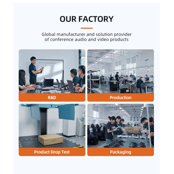 HUAIN Digital Basic Gooseneck Wired Delegate Conference Microphone Console for Audio Visual System