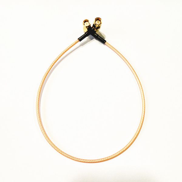 Low-Loss RF Cable Assembly with 50Ω Impedance and Weatherproof RG316 Coaxial Jumper Wire