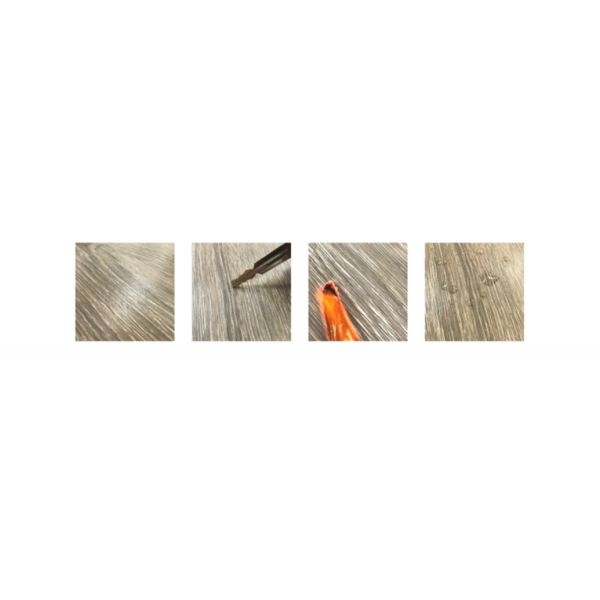 Waterproof Stone Virgin Plastic Tile Deep Embossed SPC Vinyl Flooring Plank with Click