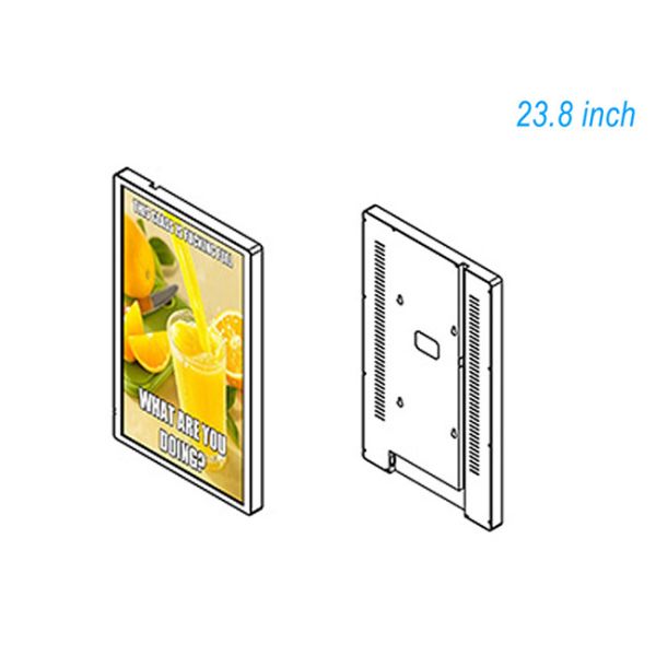 23.8-inch medical department doorplate machine automatically plays medical information digital signage media player