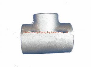 China Electric galvanized cast iron pipe fitting tee with competitive price on sale