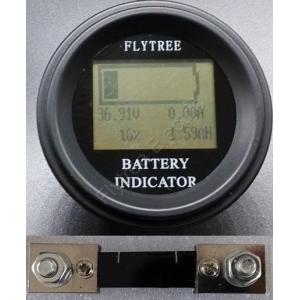 100V200A Round Coulometer lithium LiFePO4 battery real capacity LCD electric