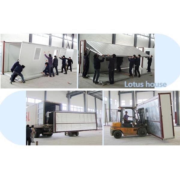 Prefab House Granny Flat Foldable Portable Emergency Shelter / After-Disaster Housing, Mobile House