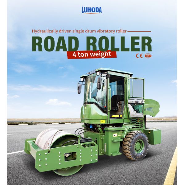 Factory Price Single Drum Soil Compactors Single Drum Roller Compactor Vibratory Road Roller