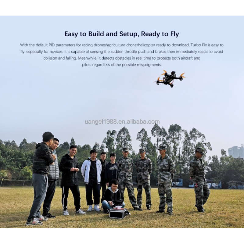 Radiolink PIX V1.0 Module PPM SBUS Flight Controller W/ Mini M8N GPS Control SUI04 Ultrasonic Ranging Sensor For RC