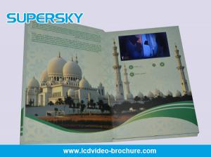 Wholesale 4.3 inch / 5 Inch TFT LCD Video Brochure , Folded LCD Greeting Card from china suppliers