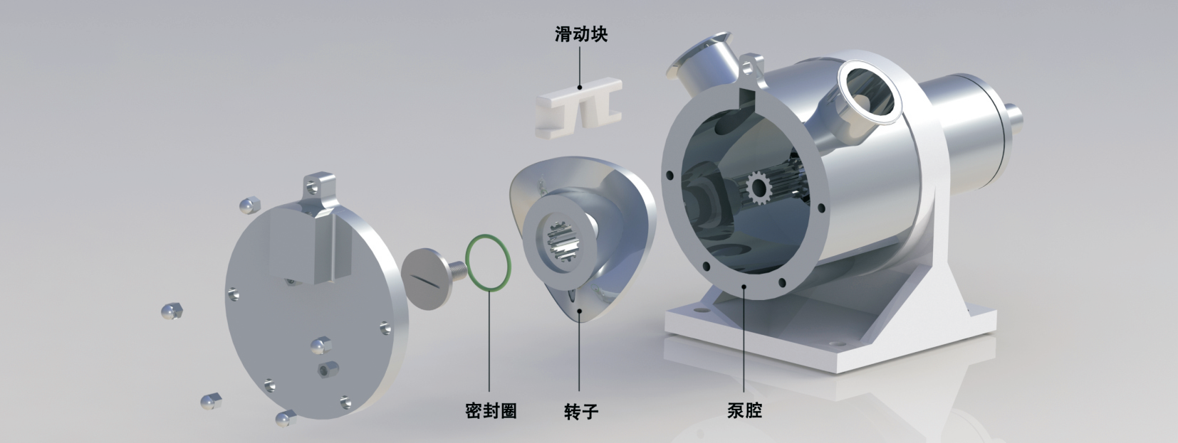 Sanitary Stainless Steel CIP SIP Capable Low Shear High Viscosity Handling Gentle Transfer For Food Pharma And Cosmetics Sine Pump