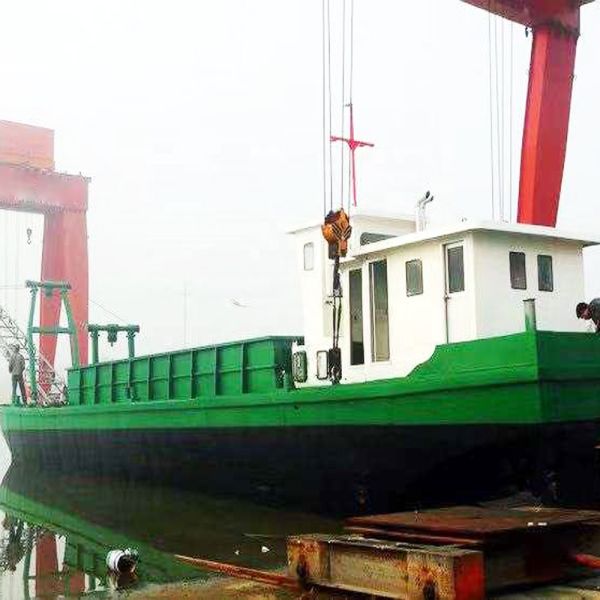 Large Capacity 100 Tons Sands Barge with 70 Cubic Meter Volume and 220 Ton Loading Capacity for Smooth Shipping