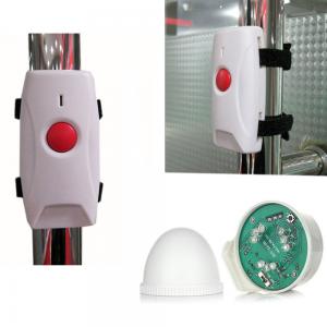 China Home wireless security fire alarm system call button flashing light on sale