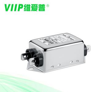 China Metal Case AC Line RFI Filter , 1760VDC Single Phase EMI Filter on sale