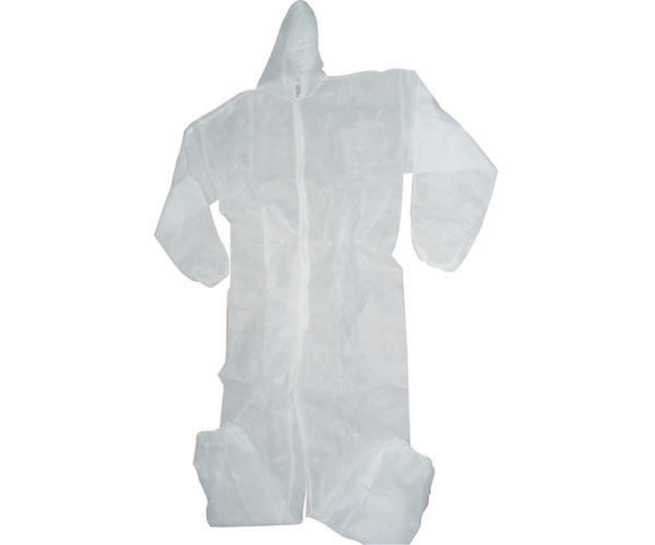30gsm-60gsm PP Disposable Non Woven Coverall Anti Dust Polypropylene Coveralls