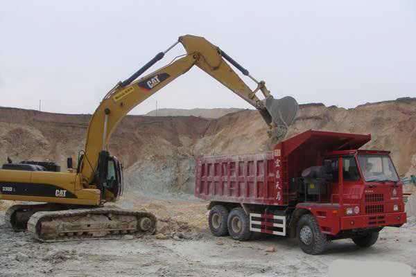 D12.42 420HP Engine Tipper Dump Truck , Ten Wheeler Dump Truck 6X4