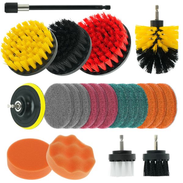 Electric Floor Cleaning Brush Drill Cleaning Kit Drill Attachment Set