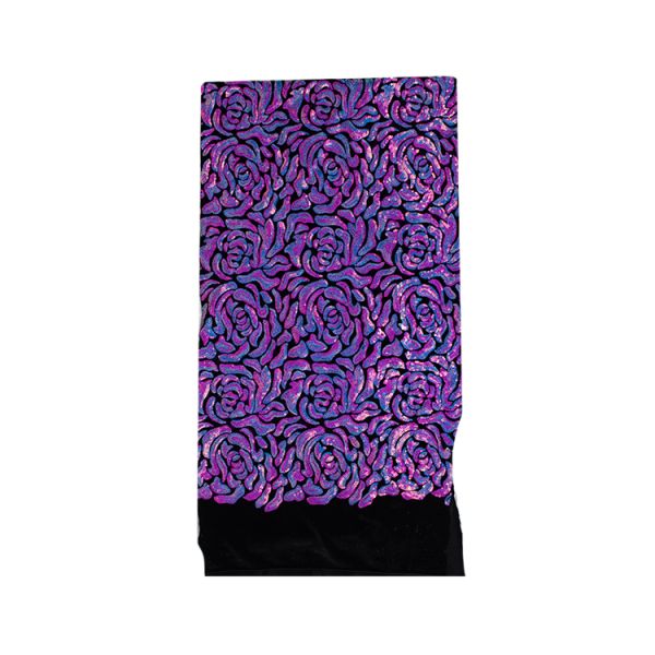 2021 Wholesale China Factory 3mm Embroidered Sequin Fabric African USA India Hot Sale Dress Style