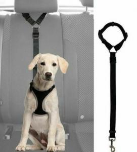 Wholesale Adjustable Dog Seat Belt Collars Harness Restraint With Elastic Bungee Buffer from china suppliers