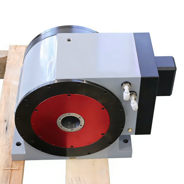 High Speed Direct Drive Zero Backlash Rotary Table 4th Axis 309 N·M Peak Motor Torque