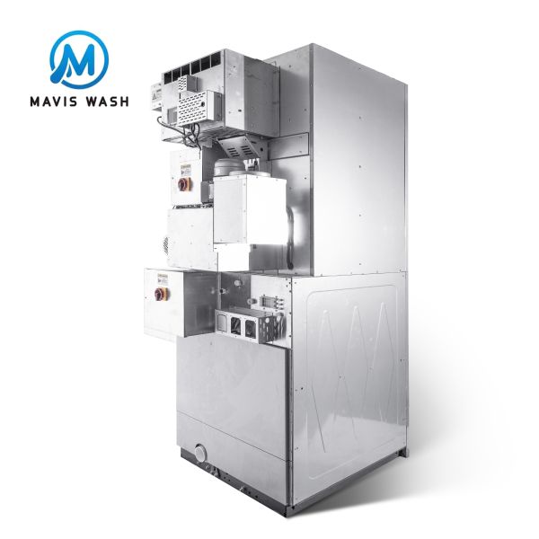 Stack Washer Dryer 15kg 20kg Double Dryer Gas Electric Heating Hotel Laundromat Washing Machines and Drying Machines