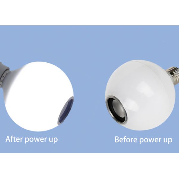12W E27 Smart LED Bluetooth Speaker Bulb Stereo Audio RGB Color Changing