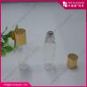 1/6oz 5ml mini roll-on glass bottle for essential oil metal roller ball fragrance perfume for sale