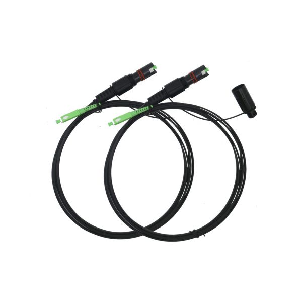 Weather Resistant OptiTap Connector FTTA Fiber Optic Patch Cord with Multiple Core Options for Telecommunication Networks